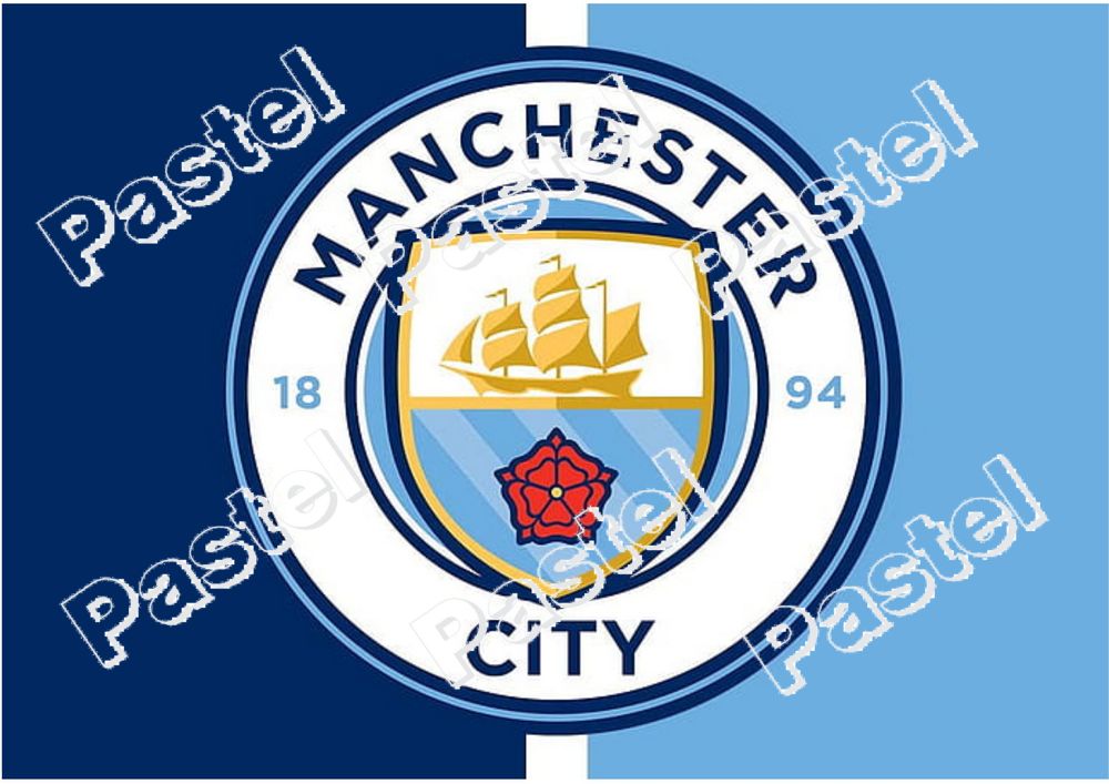 Фото декор за торта - Манчестър Сити (Manchester City)