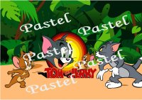 Art.No.1415- Фото декор за торта - Том и Джери (Tom and Jerry) от 