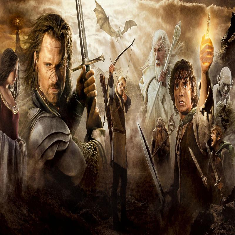 Фото декор за торта - Властелина на пръстените (The Lord of the Rings)