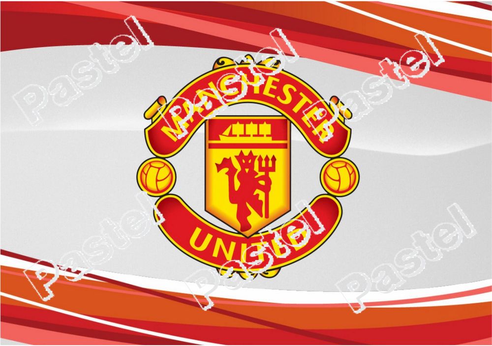 Фото декор за торта - Манчестър Юнайтед (Manchester United)