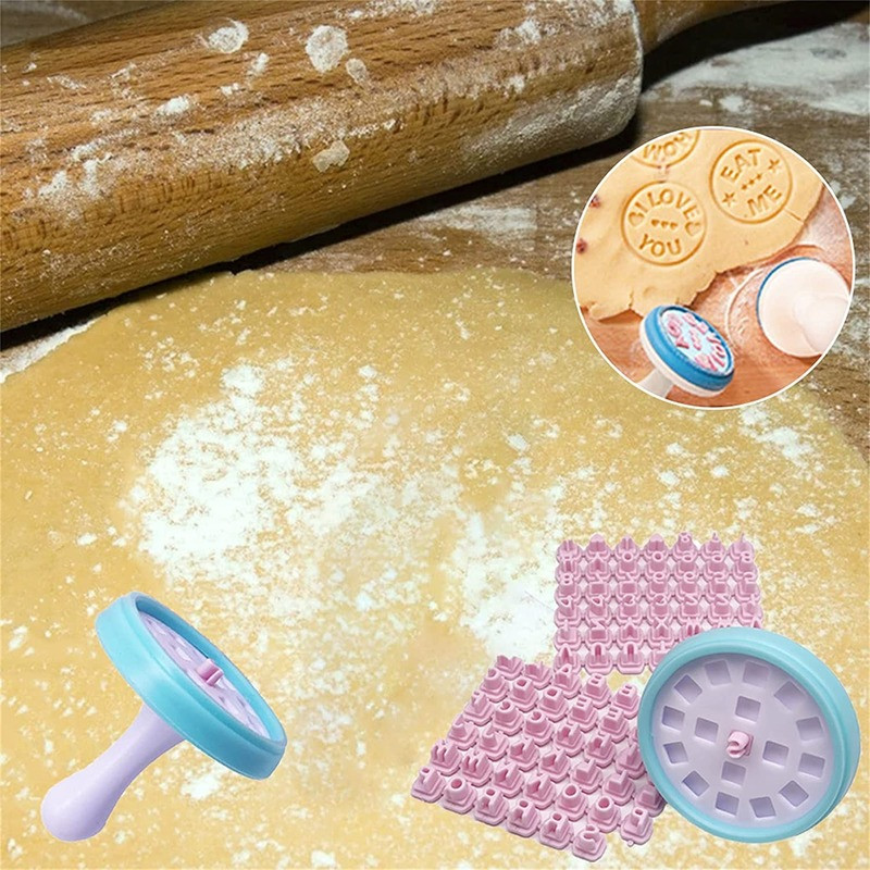 Печат за сладки сменяеми букви, цифри, символи