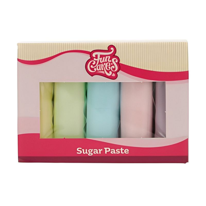 Фондан пастелни FunCakes 5 бр. по 100 г.