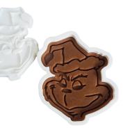 Art.No.45789- Резец за сладки Гринч - 8 см. от 