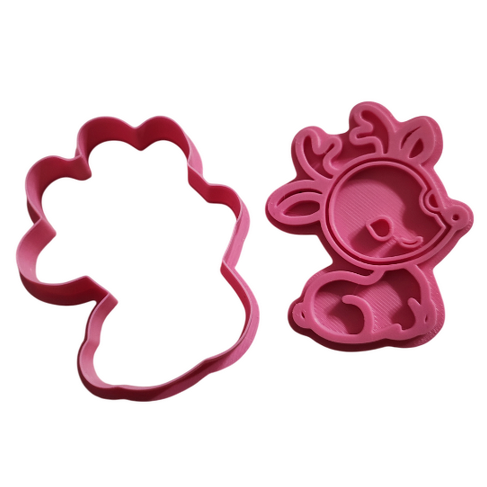 Резец за сладки Еленче - 8 см.