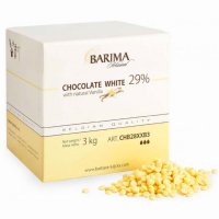 Art.No.316- Белгийски бял шоколад 29 % Барима 3 кг. от 